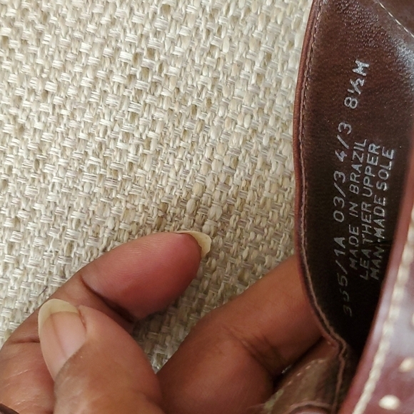 Franco Sarto Burgundy Heels - Picture 8 of 9